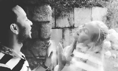 Chrissy Teigen and John Legend Bring Baby Luna to the 'All of Me' House, Adorably Recreate Video