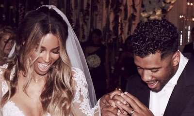 'We Are The Wilsons!' Ciara and Russell Wilson Share First Photo From Their Fairytale Nuptials