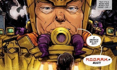 Donald Trump Becomes Marvel Villain Named M.O.D.A.A.K.