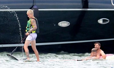 Justin Bieber Shows Too Much as He Goes Wakeboarding in Skivvies
