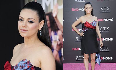 Mila Kunis Flaunts Baby Bump at 'Bad Moms' L.A. Premiere