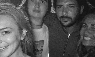 New Boyfriend? Lindsay Lohan Spotted Together With Dennis Papageorgiou in Greece