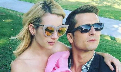'Scream Queens': Emma Roberts and Glen Powell Put on Steamy Display on Filming Set