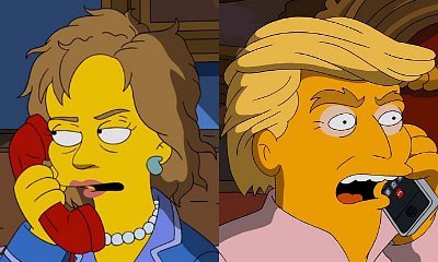 'The Simpsons' Endorses Hillary Clinton, Mocks Donald Trump in New Short