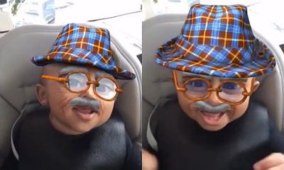 Kim Kardashian Makes Saint the Cutest Boy on Snapchat for His 9-Month Birthday