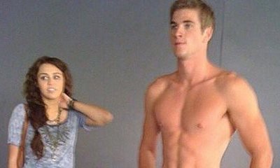 Liam Hemsworth Is Shirtless in 'The Last Song' Throwback Pic With Miley Cyrus