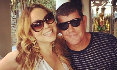 Mariah Carey Wears No Underwear in Sheer White Dress During Romantic Getaway With Fiance