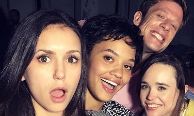Nina Dobrev Gets Groped by Another Woman, but It's Not Like What You Think