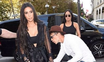 Vitalii Sediuk Calls His Attempt to Kiss Kim Kardashian's Butt a Protest Against 'Butt Implants'