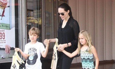 Angelina Jolie Steps Out With Her Kids in Malibu Amid Brad Pitt Custody Battle