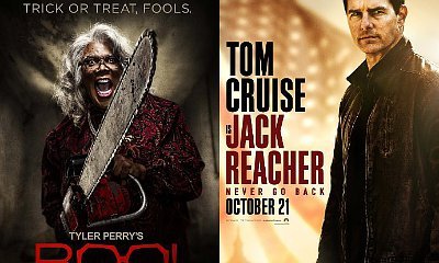 'Boo! A Madea Halloween' Tops Domestic Box Office, 'Jack Reacher: Never Go Back' Rules Overseas