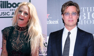 Britney Spears Is Super Happy That Brad Pitt Is Single Again