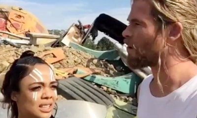 Get Your First Look at Tessa Thompson as Valkyrie on 'Thor: Ragnarok' Set