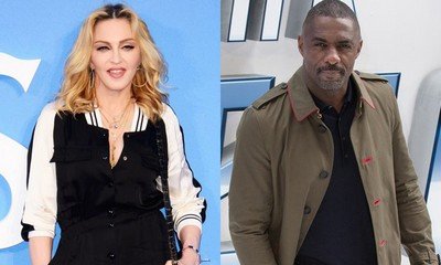 Madonna Spotted Kissing Idris Elba at London Party
