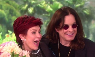 Ozzy Osbourne Surprises Sharon With Flowers and Kisses on 'The Talk' After Cheating Drama