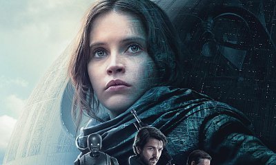 New 'Rogue One: A Star Wars Story' Poster Sees Darth Vader Looming Over Jyn Erso