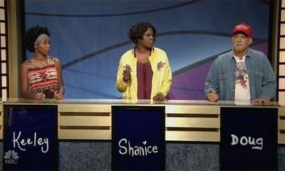 Tom Hanks Plays 'Black Jeopardy' as Donald Trump's Supporter on 'SNL'