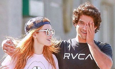 Tyler Posey Caught Kissing Bella Thorne and Grabbing Her Boob