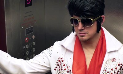 Channing Tatum Transforms Into Elvis Presley and Hilariously Pranks People in Elevator