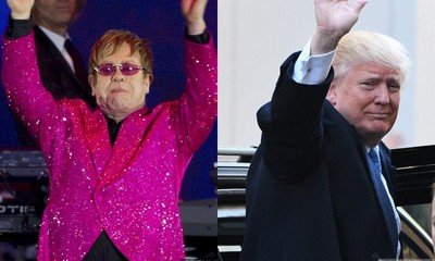 Rep: Elton John Will Not Perform at Donald Trump's Inauguration
