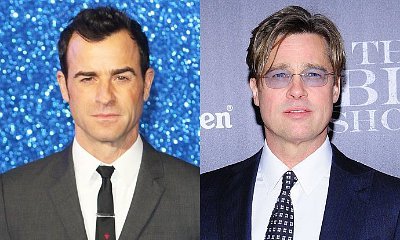 Justin Theroux Clarifies After Posting 'F*ck Brad Pitt' Graffiti Photo