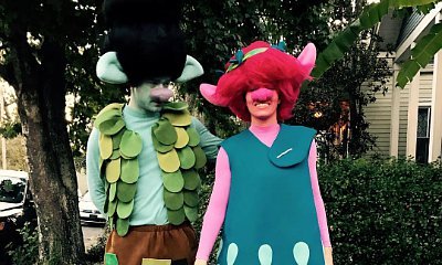 Justin Timberlake, Jessica Biel, Son Silas Dress as Trolls for Halloween. See the Rare Family Photos