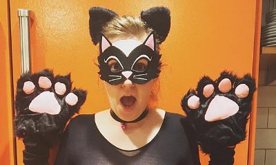 Lena Dunham Flashes Nipple and Gets 'Groped' While Mocking Donald Trump With This Costume