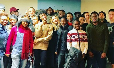 Madonna Celebrates Thanksgiving With Homeless LGBT Teens