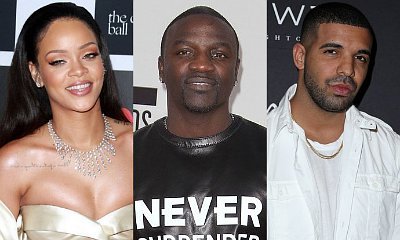 Rihanna Mingles With Akon as She and Drake Avoid Each Other in Abu Dhabi