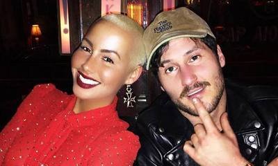 Amber Rose Blames 'Bae' Val Chmerkovskiy for Her New Social Media Obsession