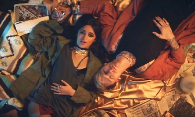 Watch Camila Cabello and MGK as Modern Bonnie and Clyde in 'Bad Things' Video