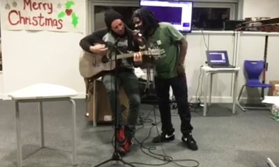 Chris Martin Pays Tribute to George Michael With a Performance at Homeless Shelter