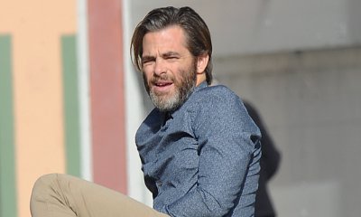 Chris Pine Spotted for the First Time on 'A Wrinkle in Time' Set