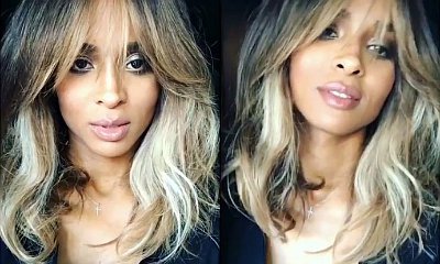 Ciara Hits Recording Studio