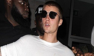 Justin Bieber Sounds Like Kanye West When Telling Paparazzi Not to Yell at Him