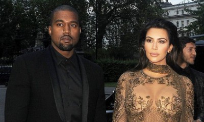 Kim and Kanye Look Unhappy Amid Report They're Not Getting Along at the Kardashians' Party