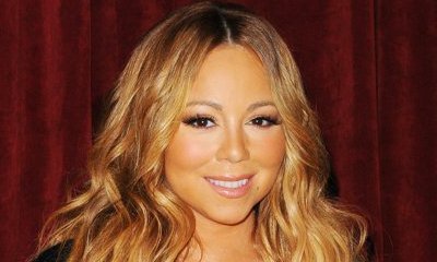 Mariah Carey Poses Nearly Naked Next to a Huge Christmas Tree During Holiday in Aspen