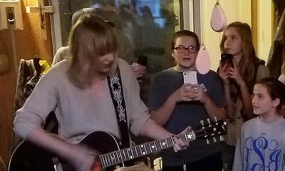 Taylor Swift Surprises 96-Year-Old WWII Vet and Performs for Him