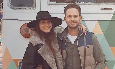 See Troian Bellisario and Patrick J. Adams Cleaning Up the Mess After Their Wedding