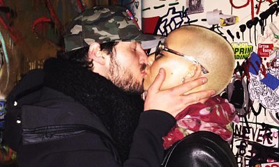 Amber Rose and Her 'Love' Val Chmerkovskiy Share Smooch in This PDA Pic