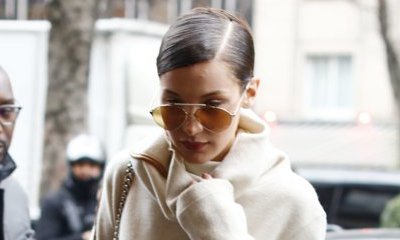 Bella Hadid Displays Her Nipples in Sheer Outfit at  Christian Dior Masquerade Ball