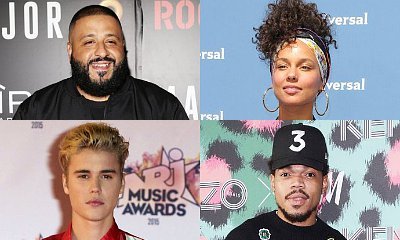 Dj Khaled May Be Working On New Music With Alicia Keys Justin Bieber And Chance The