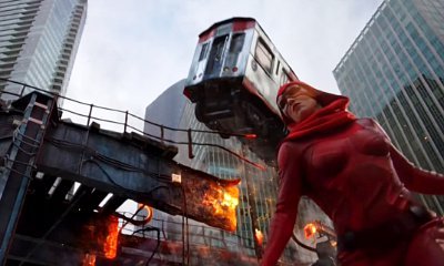 New 'Powerless' Promo Features Crimson Fox Catching a Train