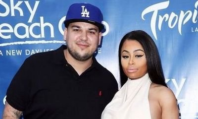 Rob Kardashian and Blac Chyna Celebrate NYE Together