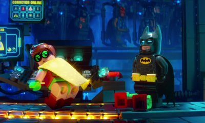 Robin Excitedly Tries on Different Costumes in First 'Lego Batman Movie' Clip