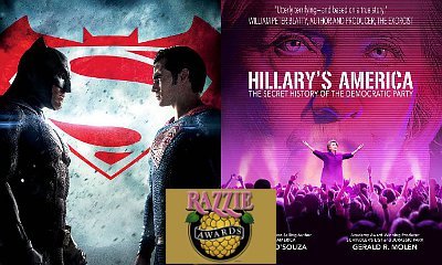 'Batman v Superman', 'Hillary's America' Are Top Losers at Razzie Awards