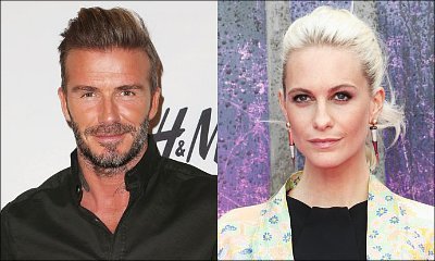 David Beckham Spotted Partying With Poppy Delevingne in West Hollywood