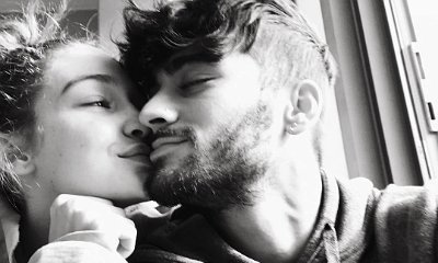 Gigi Hadid and Zayn Malik Show Their Plain Faces in This Sweet Pic on Valentine's Day