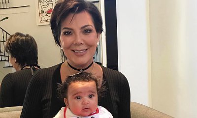 Kris Jenner Cradling Baby Dream Kardashian on Valentine's Day Is Just Too Cute