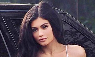 Kylie Jenner Steps Out in Skimpy Corset and Skirt